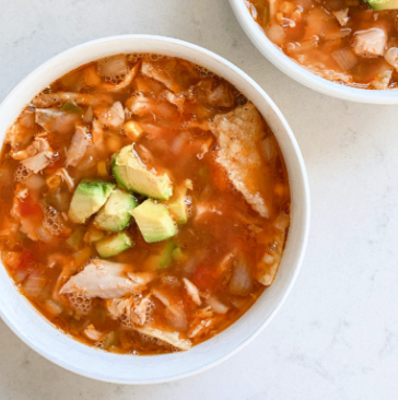 Chicken and tortilla soup, 7 Types of Mexican Soups