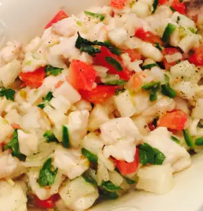 Red Snapper Ceviche: